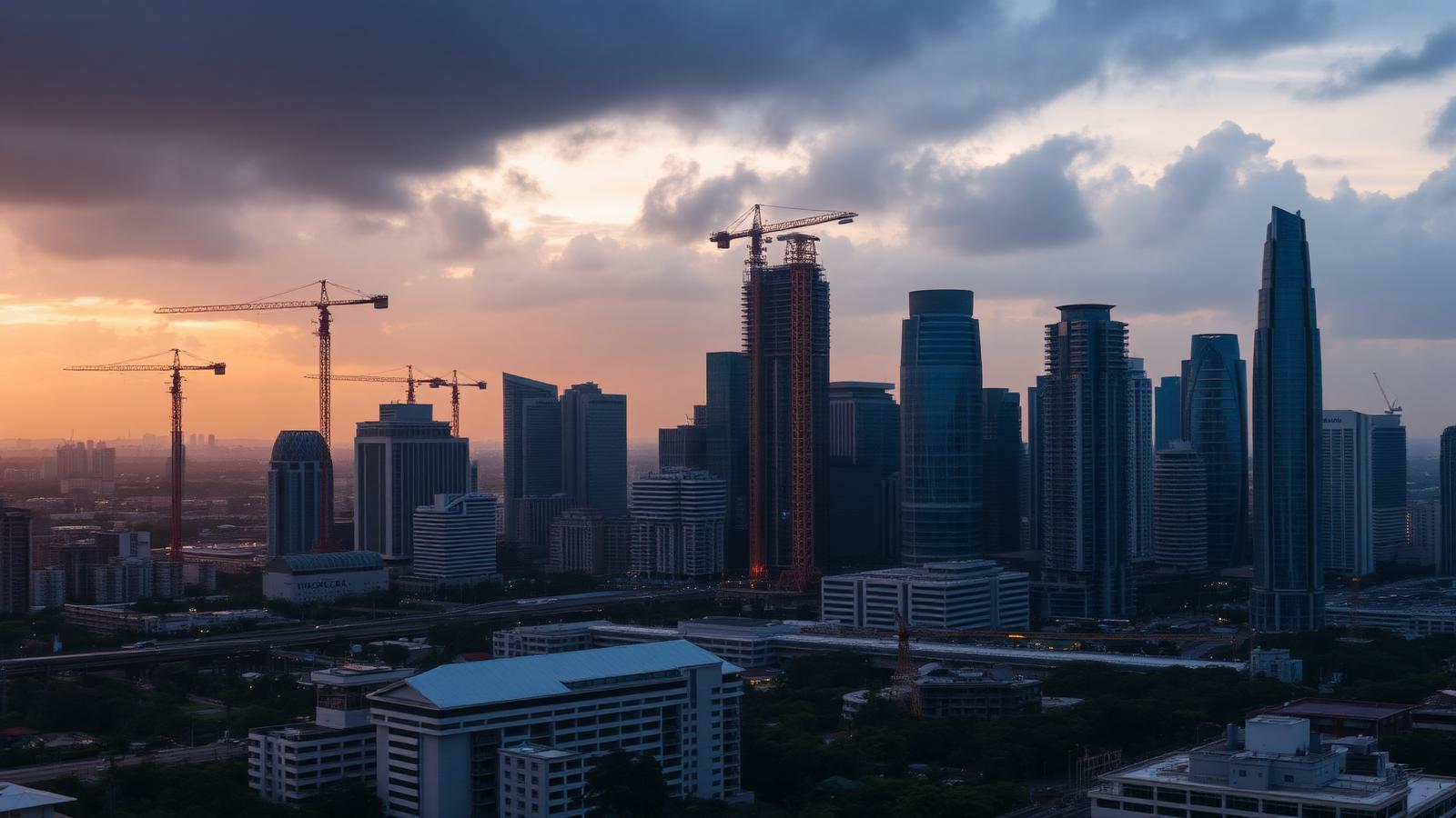 Singapore skyline